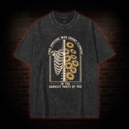 Find Someone Washed T-shirt