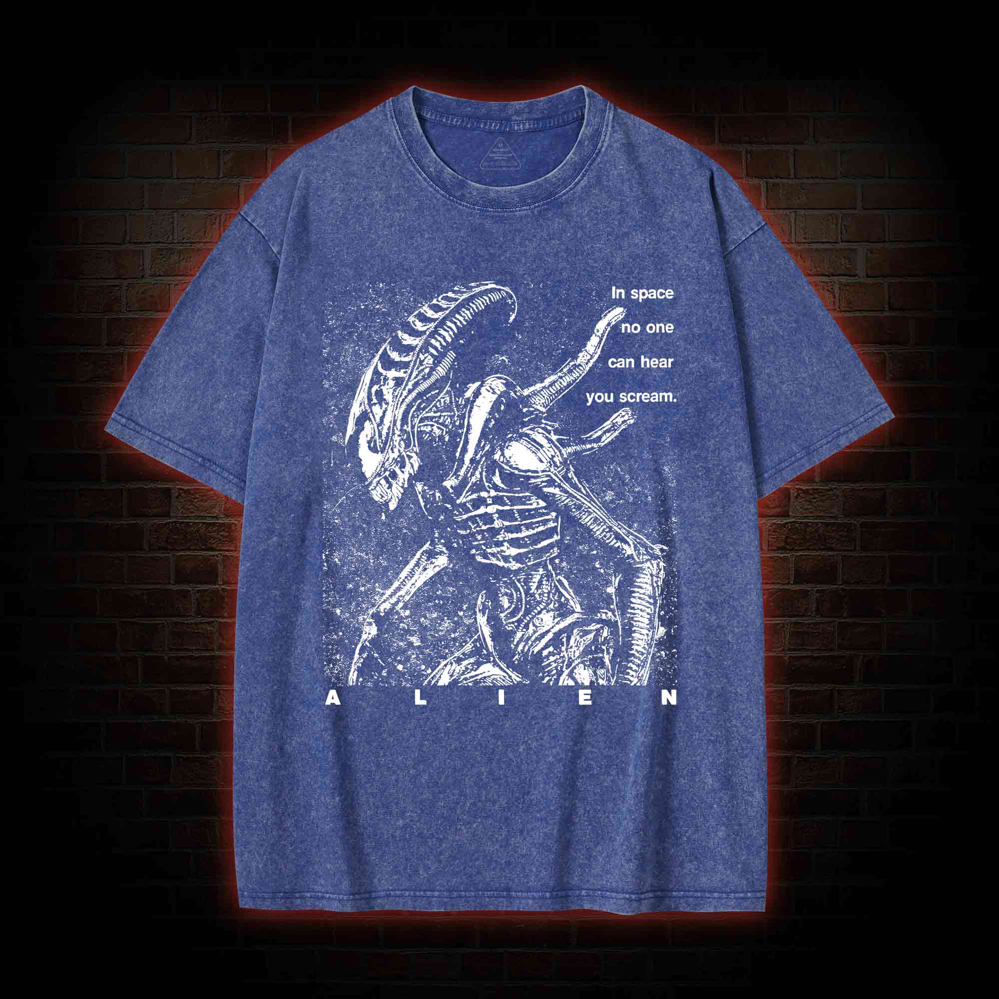 No One Can Hear You Scream Washed T-shirt