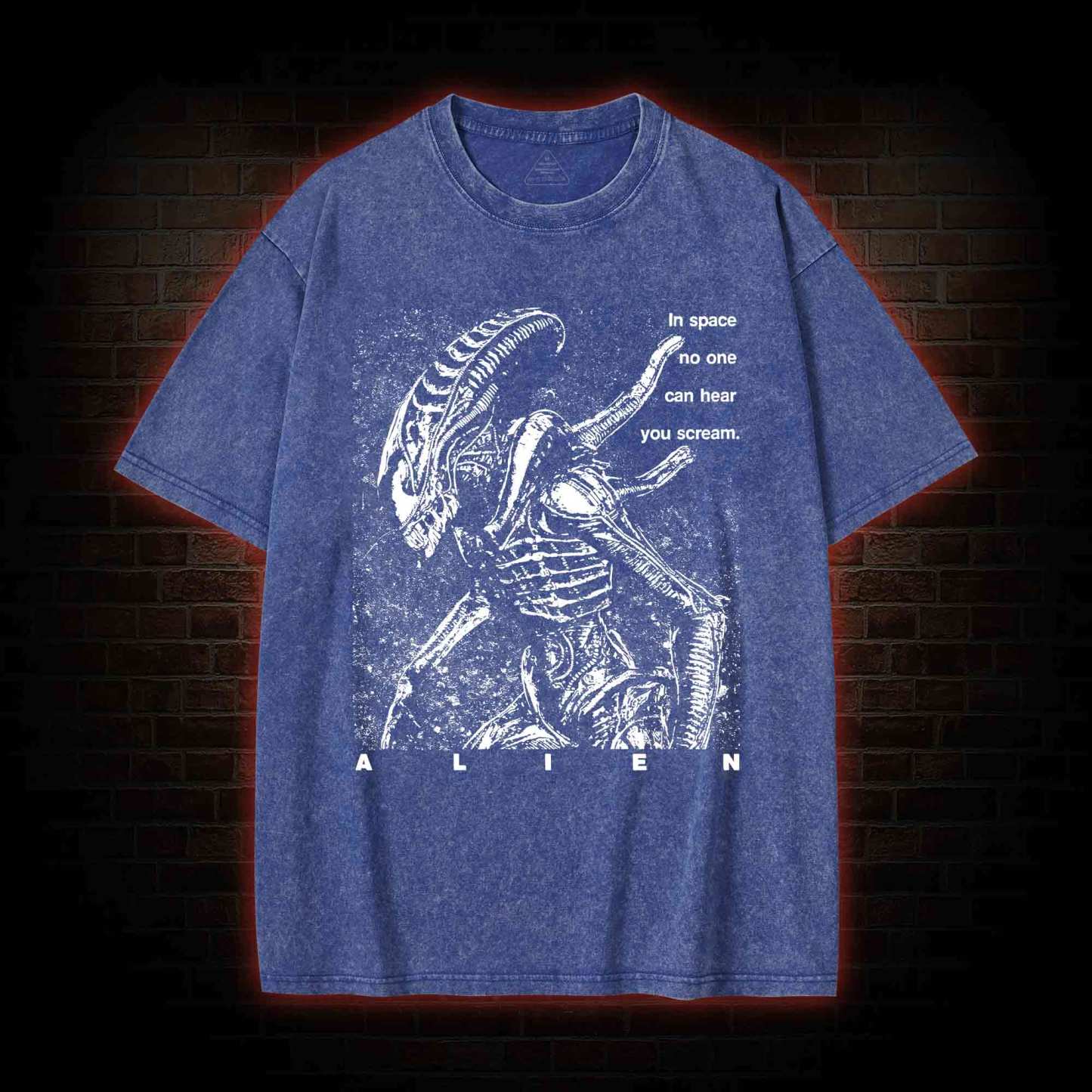 No One Can Hear You Scream Washed T-shirt