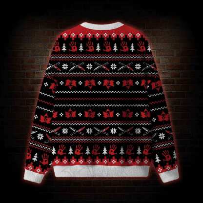 I Prefer Halloween Horror Ugly Sweatshirts