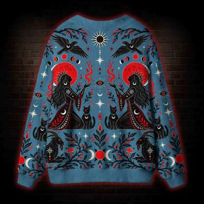 Abyss Bloodmoon Cardigan Sweater