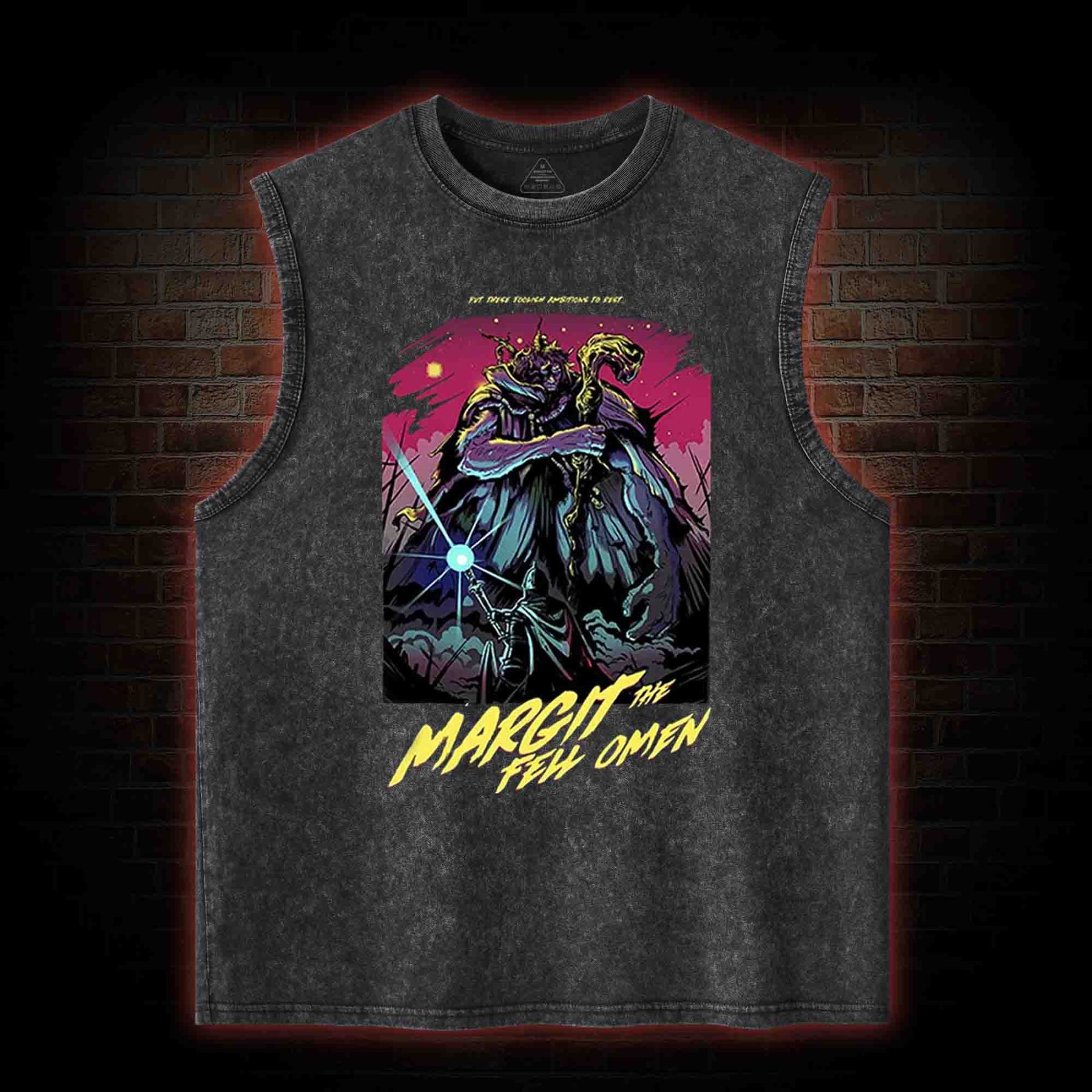 Put These Foolish Ambitions to Rest Washed Tank Top