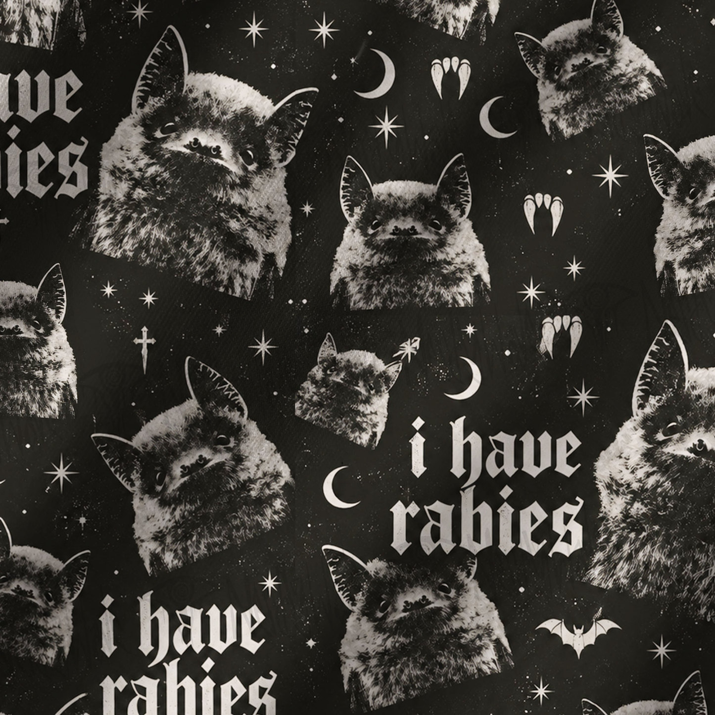 I Have Rabies Yoga Shorts