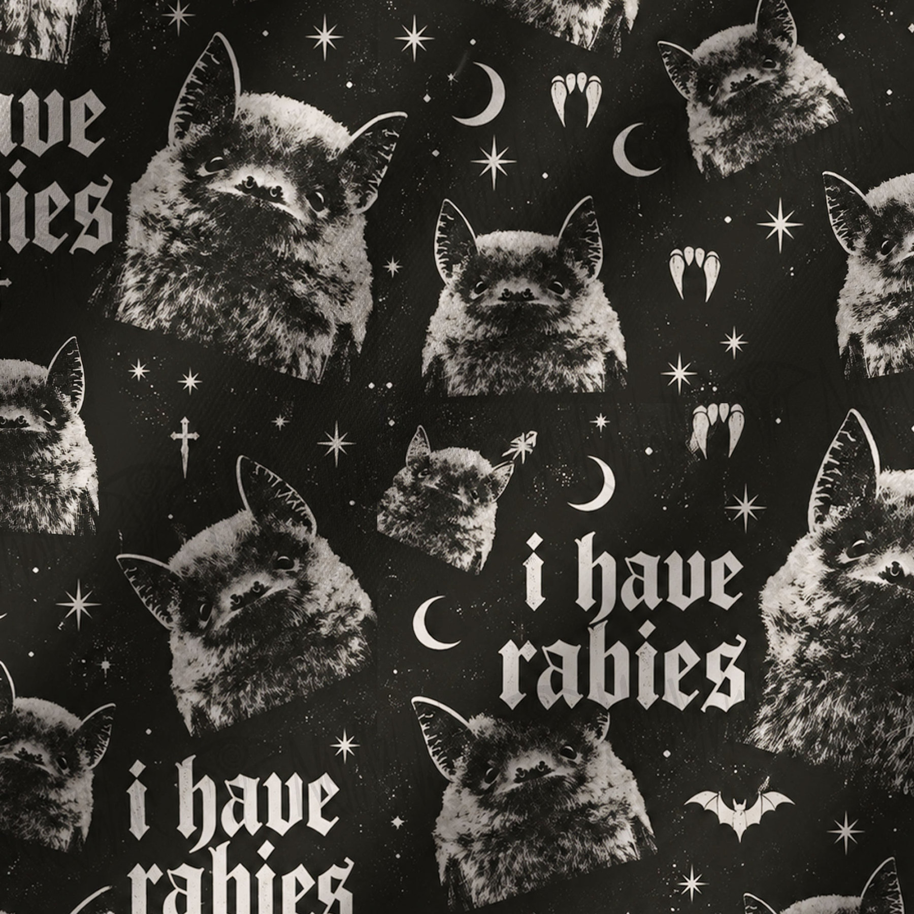 I Have Rabies Yoga Shorts