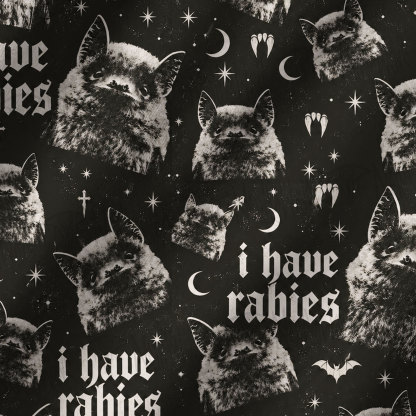 I Have Rabies Yoga Shorts