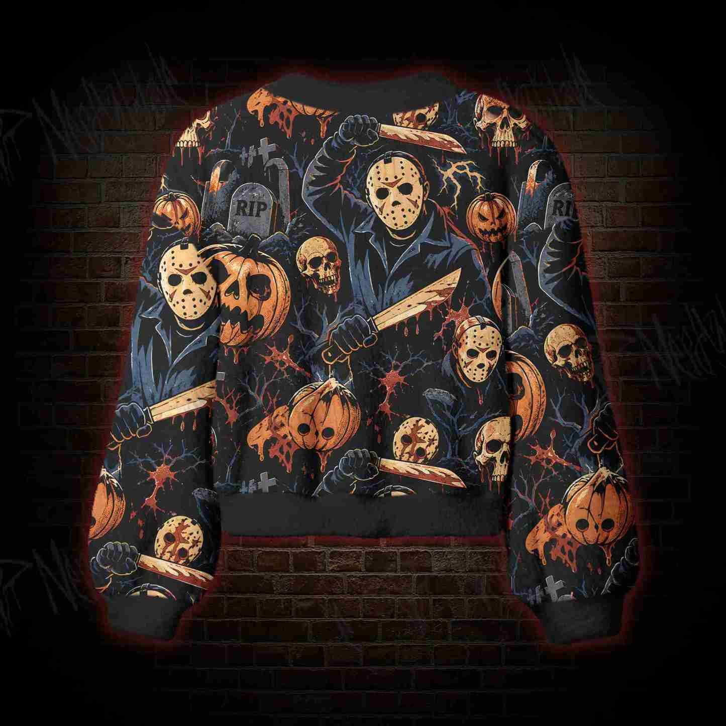 Graveyard Slasher Women's Cardigan Sweater