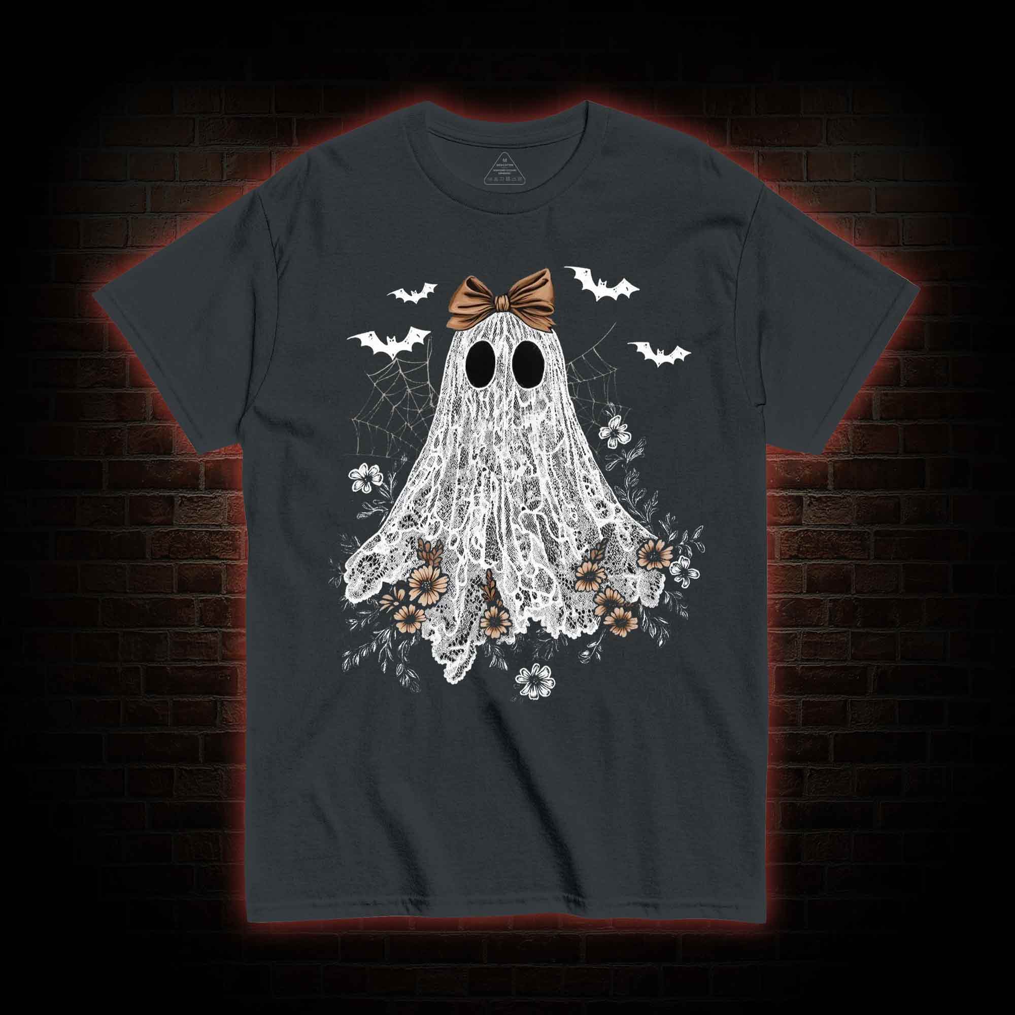 Floral Cute Ghost T-shirt