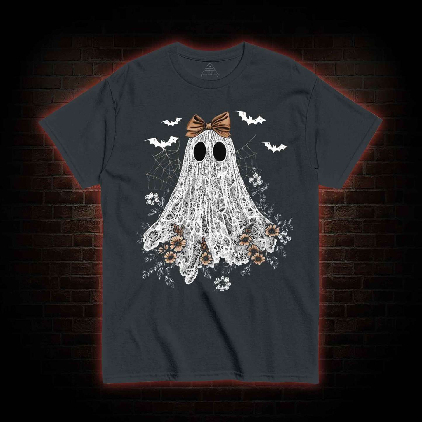 Floral Cute Ghost T-shirt