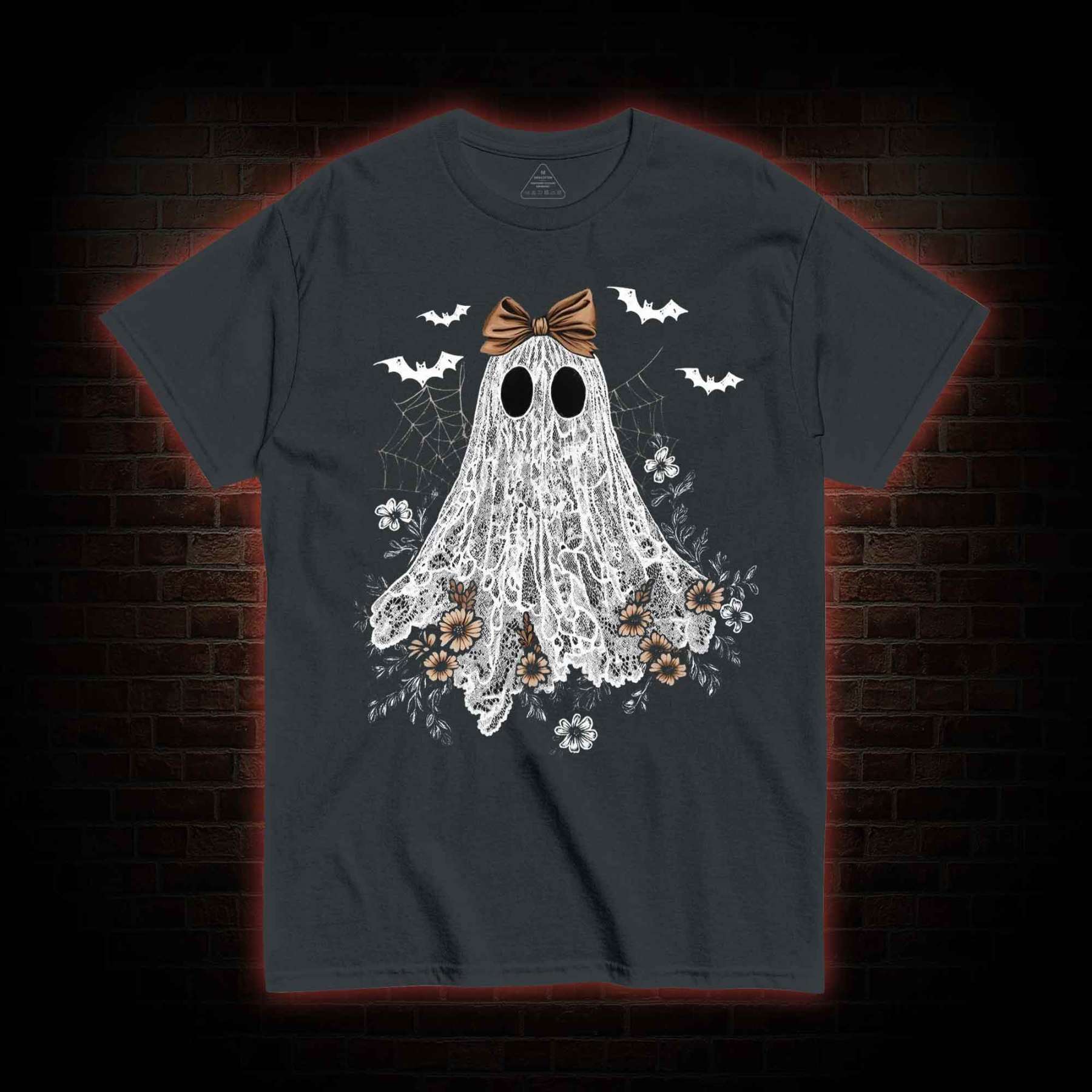 Floral Cute Ghost T-shirt