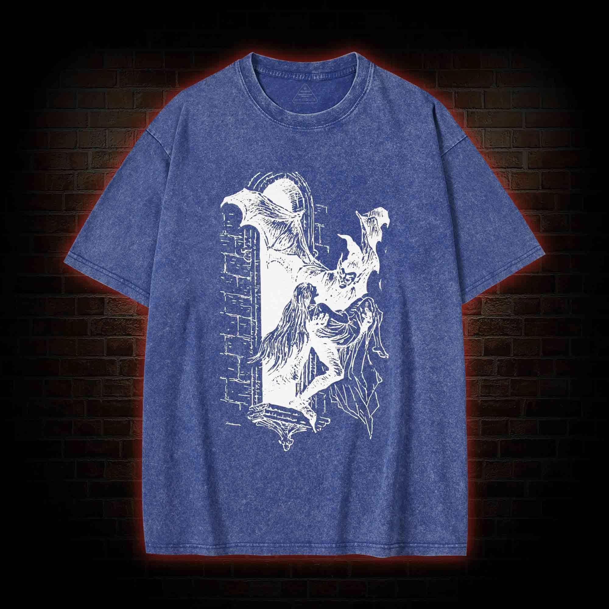 Vintage Dracula Washed T-shirt