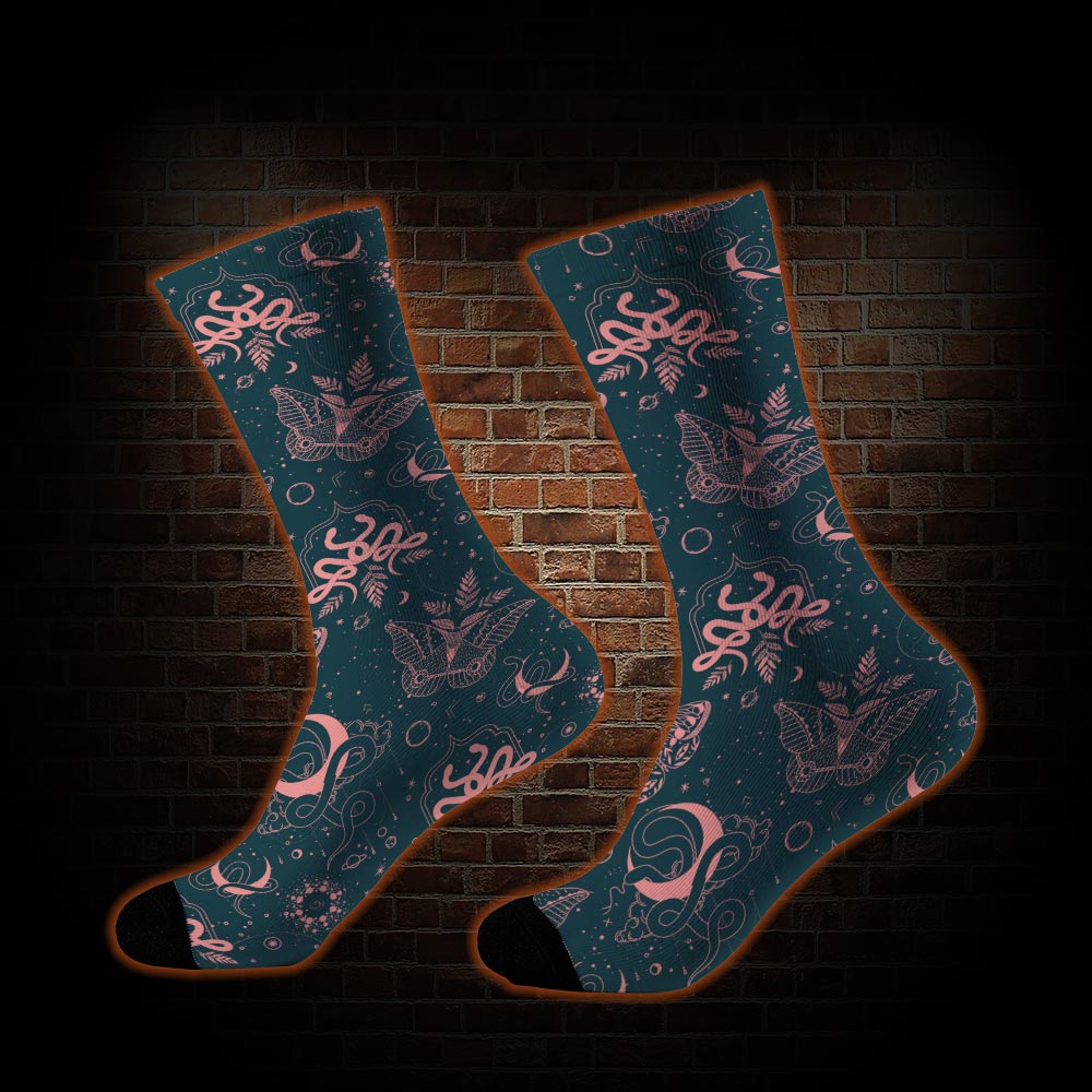 Celestial Serpent Socks
