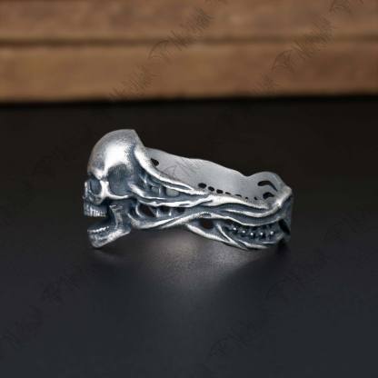 Scream Silver Ring