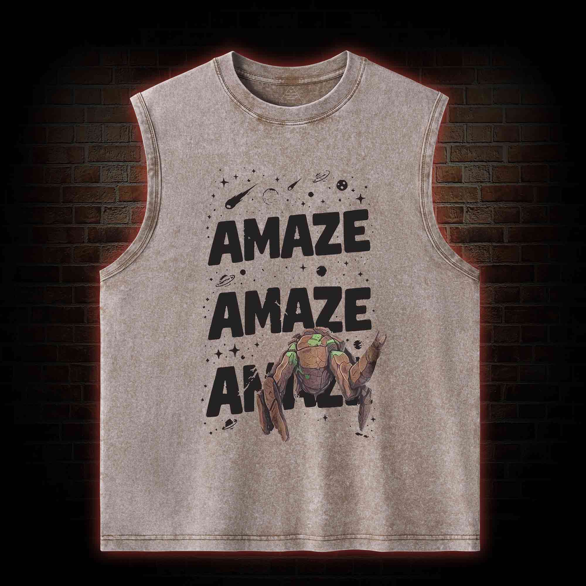 Amaze! Amaze! Amaze! Washed Tank Top