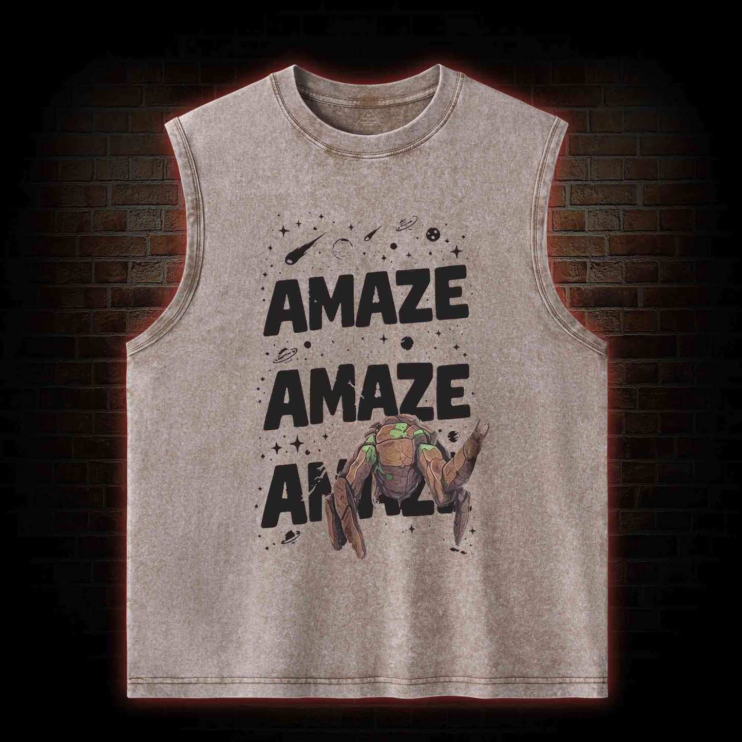 Amaze! Amaze! Amaze! Washed Tank Top