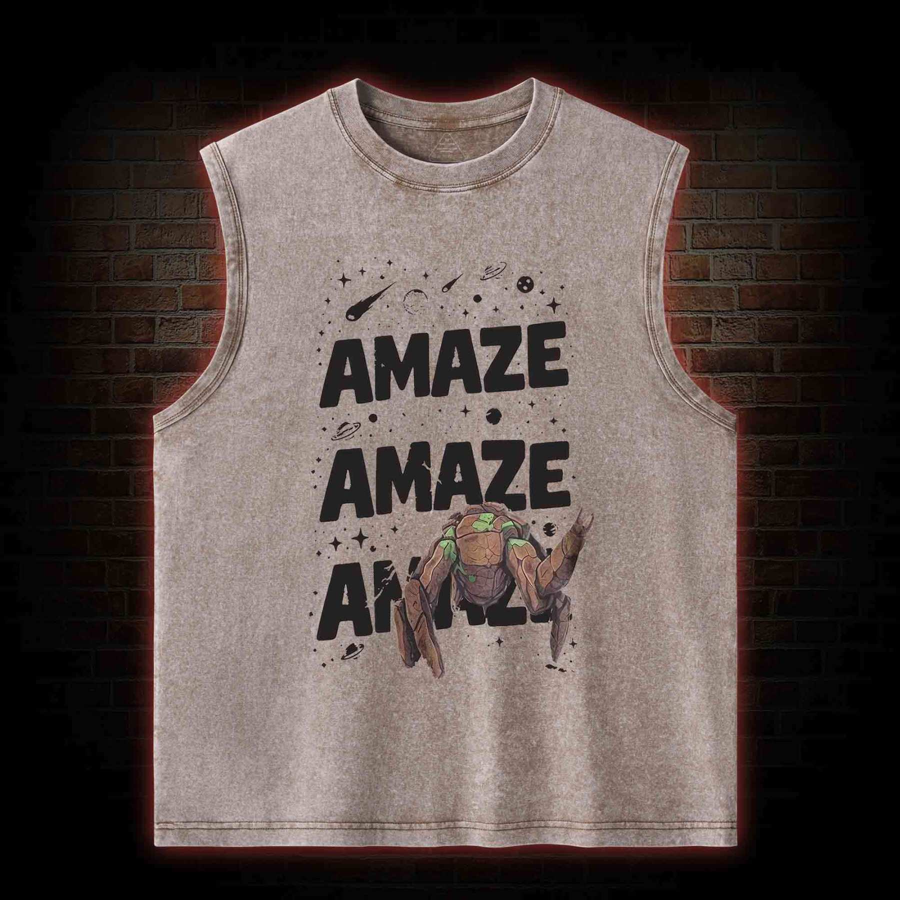 Amaze! Amaze! Amaze! Washed Tank Top