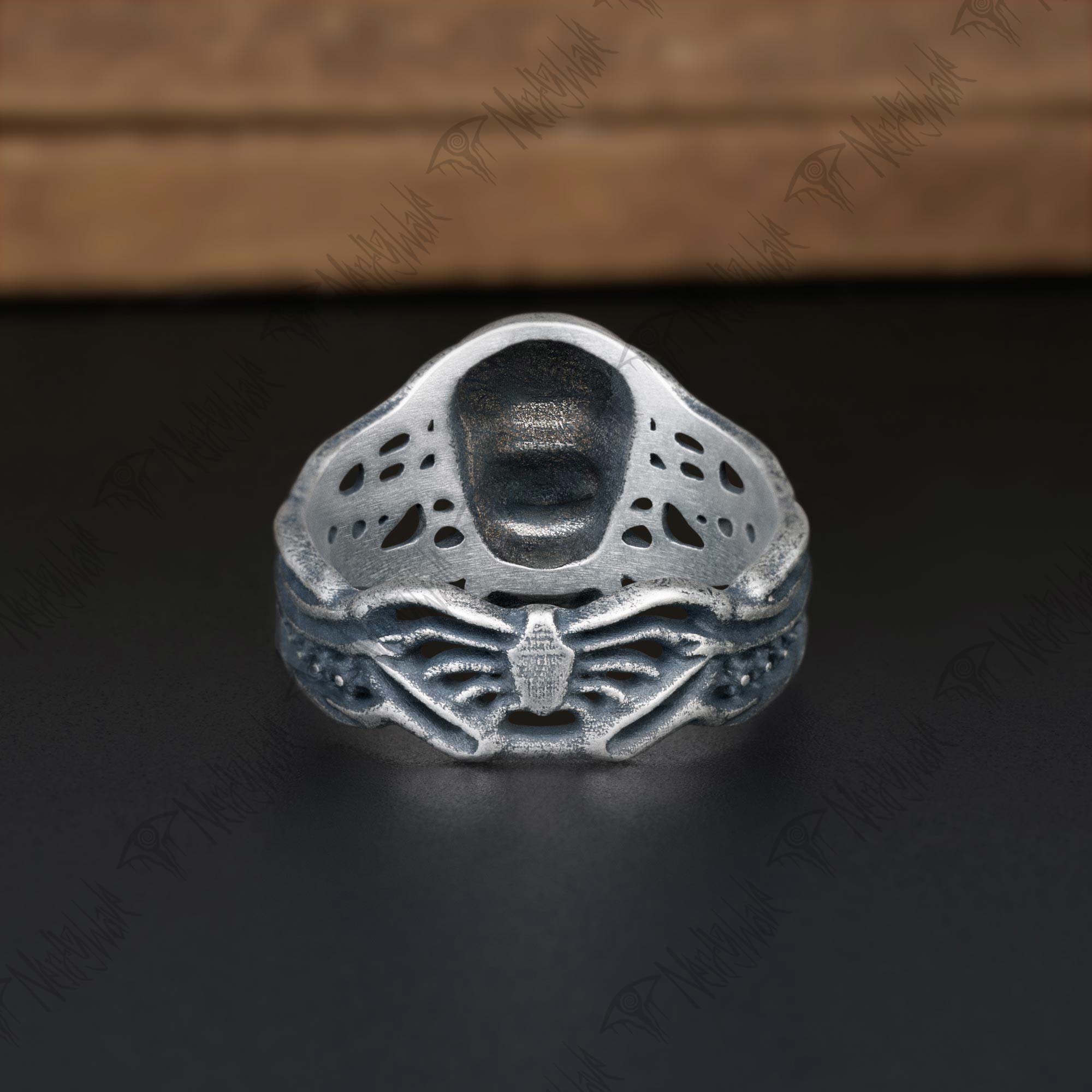 Scream Silver Ring