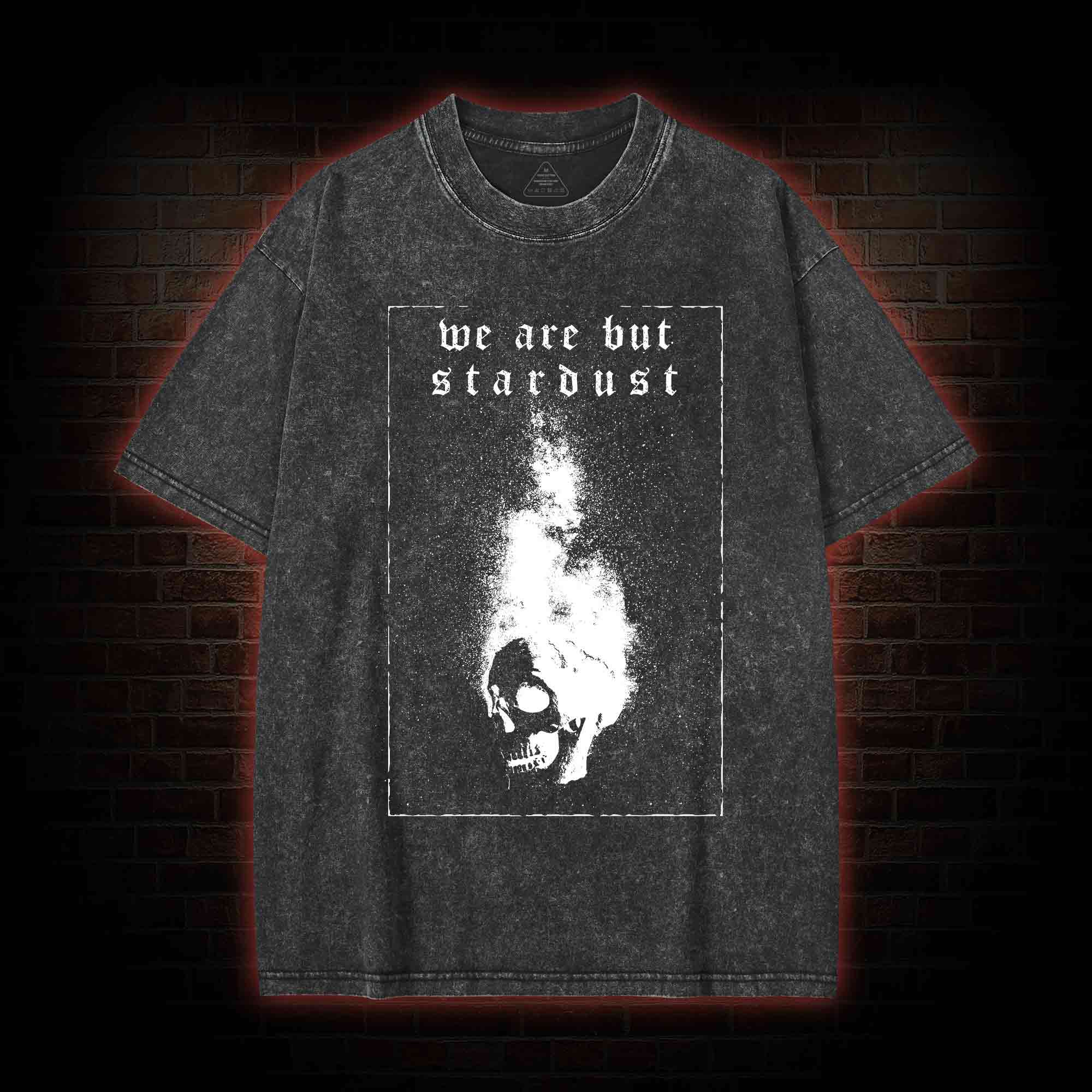We Are but Stardust Washed T-shirt