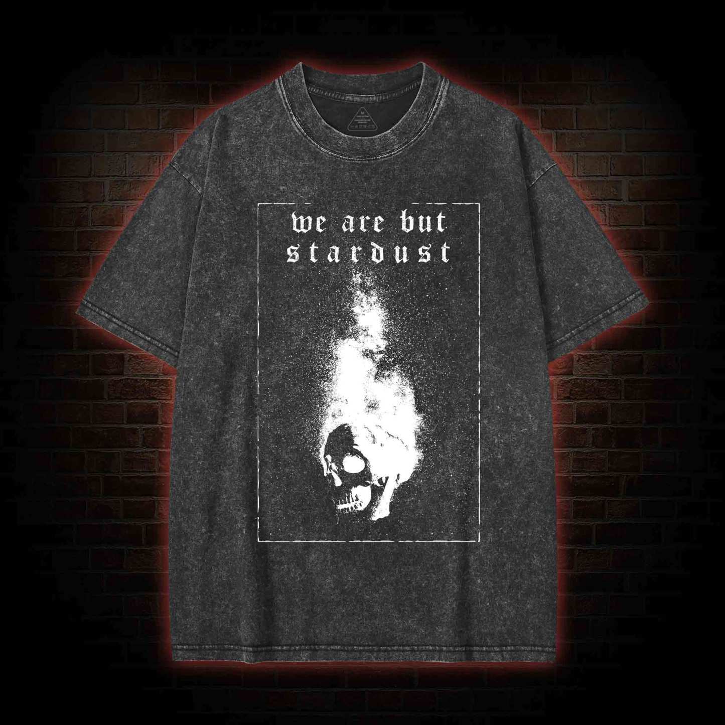 We Are but Stardust Washed T-shirt