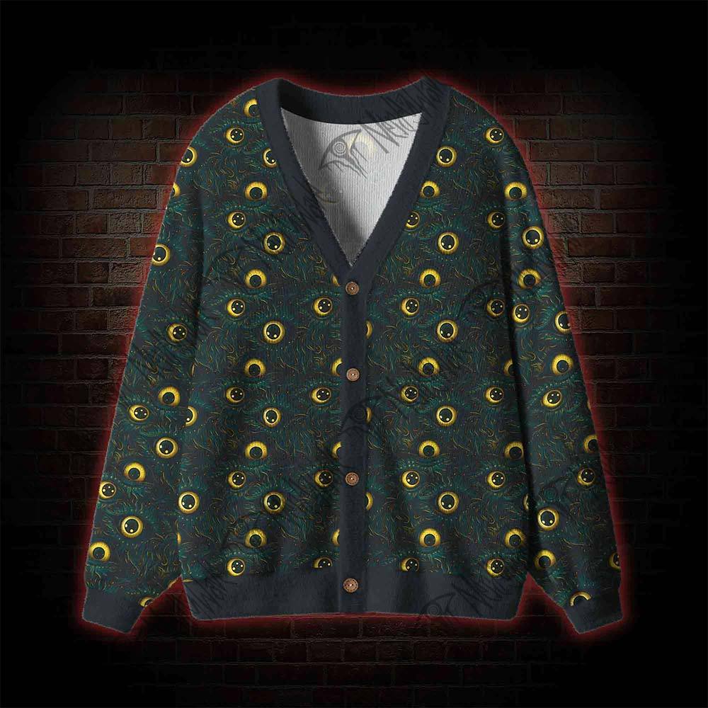 Eyes of the Deep Cardigan Sweater