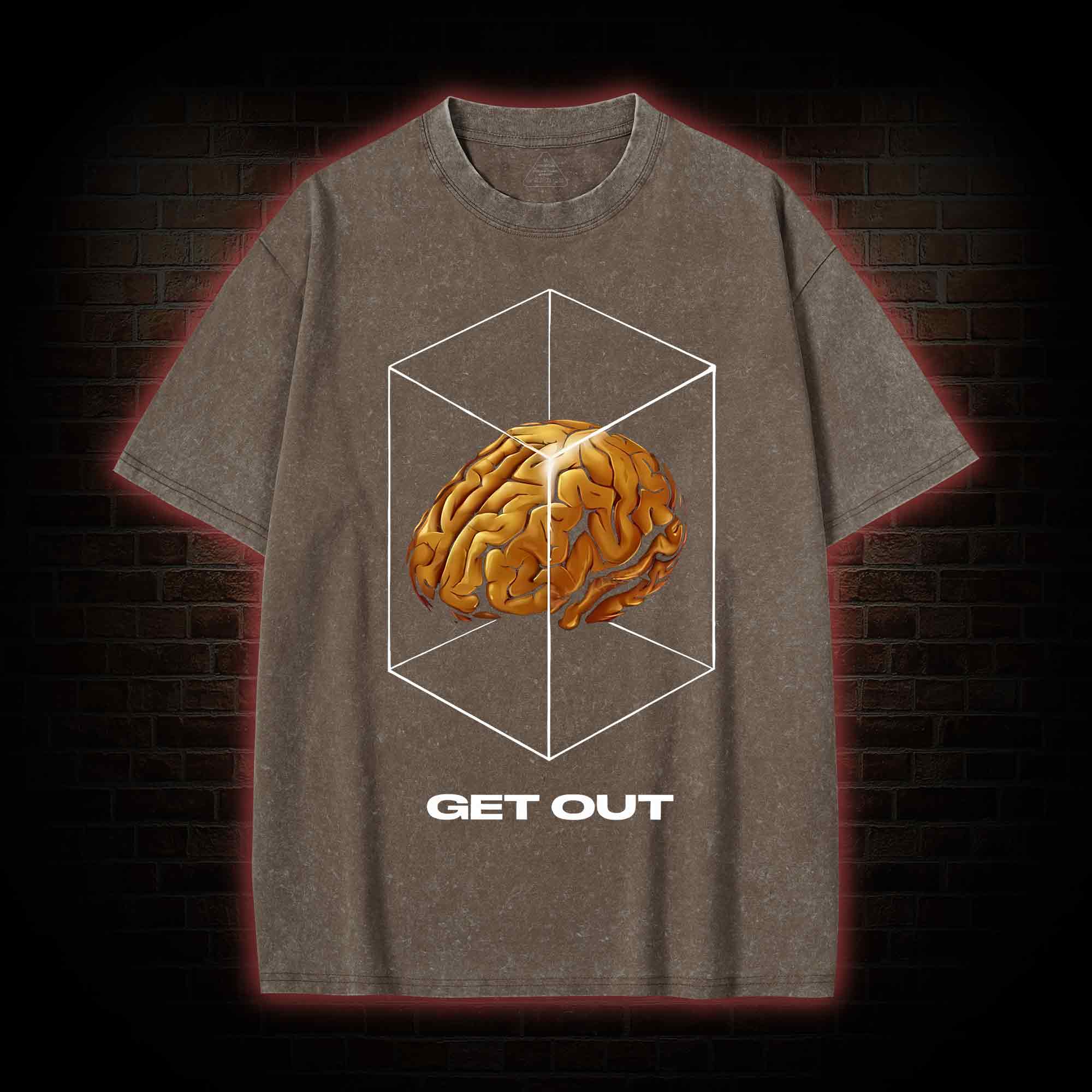 Get Out Washed T-shirt