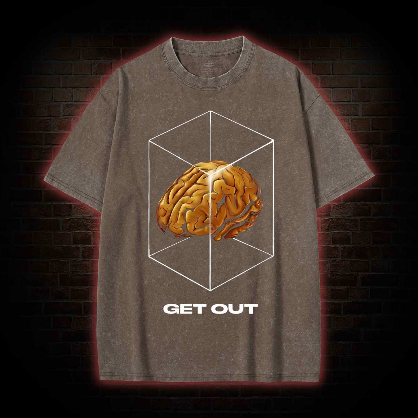 Get Out Washed T-shirt