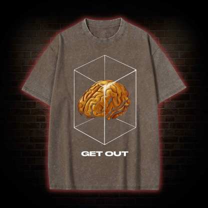 Get Out Washed T-shirt