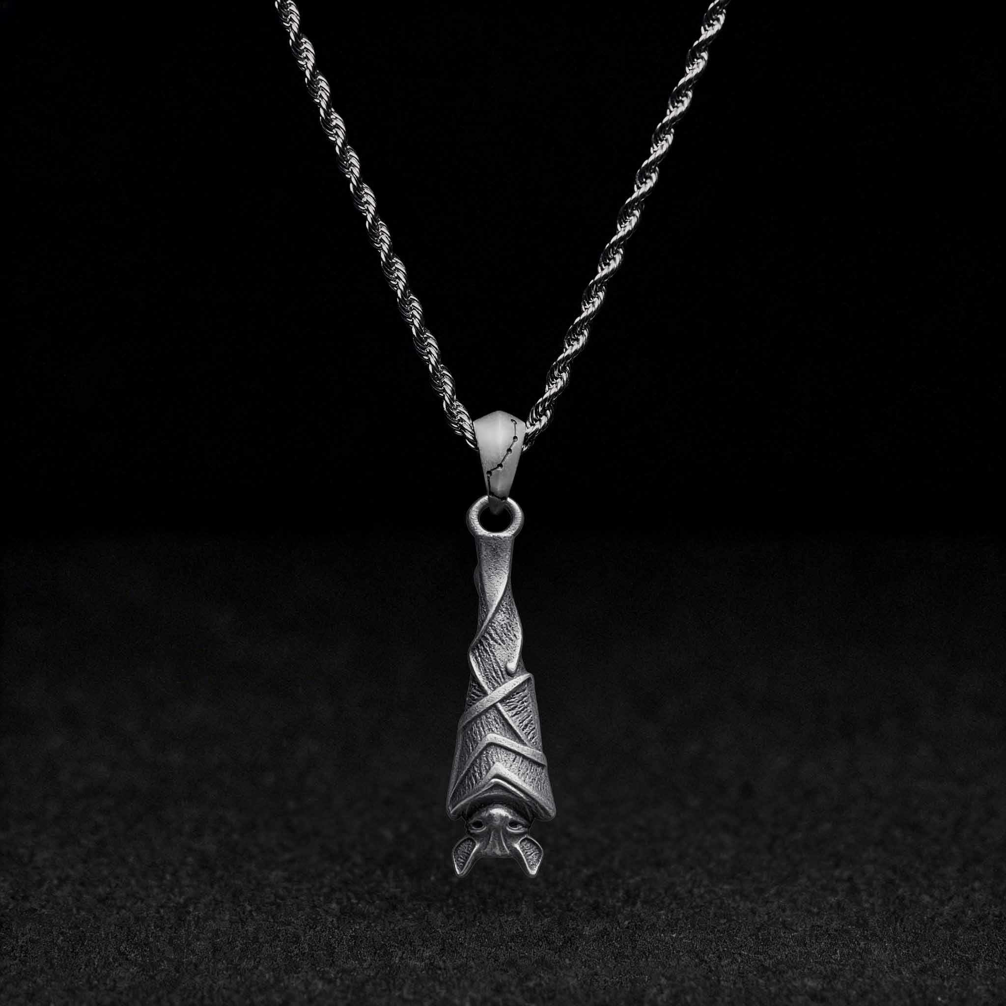 Wings of the Night Sculptural Necklace