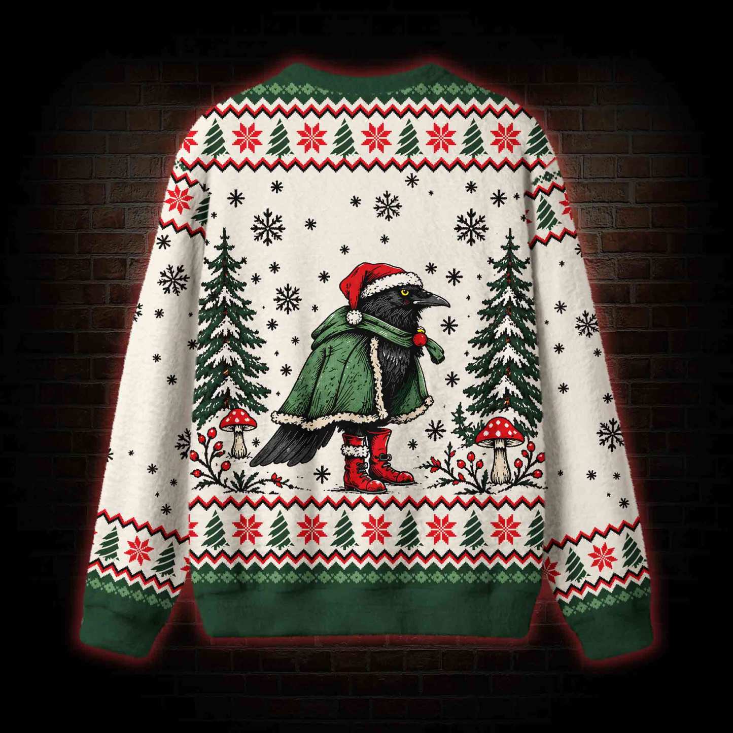 Merry Cawmas Ugly Sweatshirts