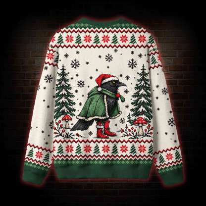 Merry Cawmas Ugly Sweatshirts