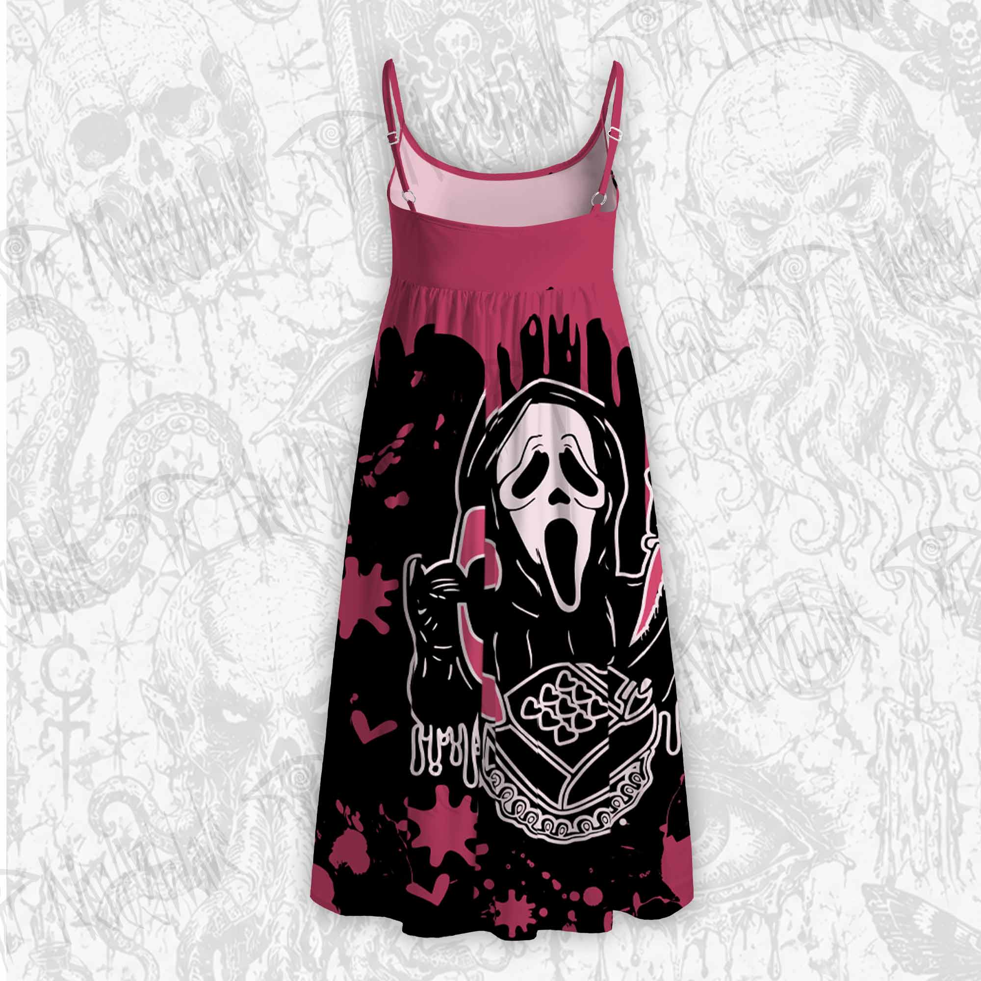 No You Hang Up Strap Midi Sundress