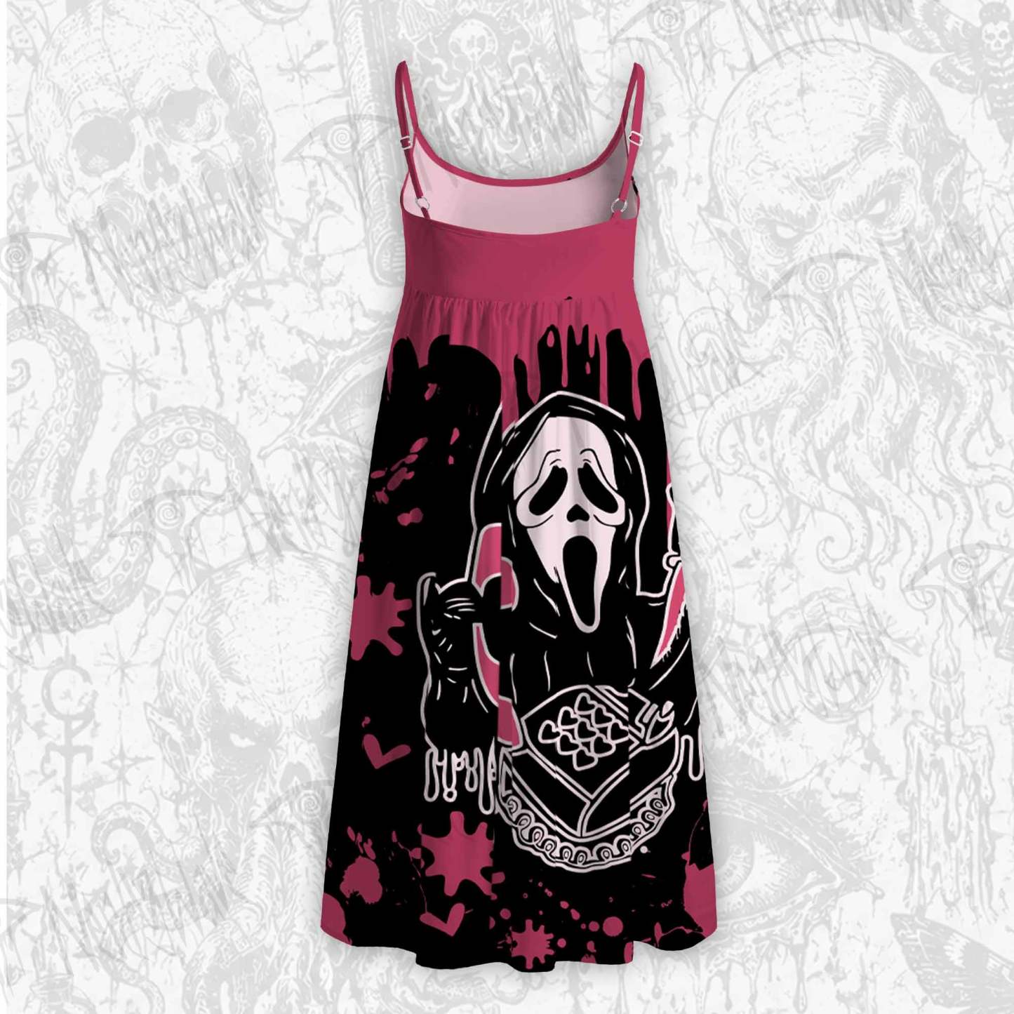 No You Hang Up Strap Midi Sundress