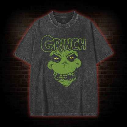 Vintage Grinch Washed T-shirt