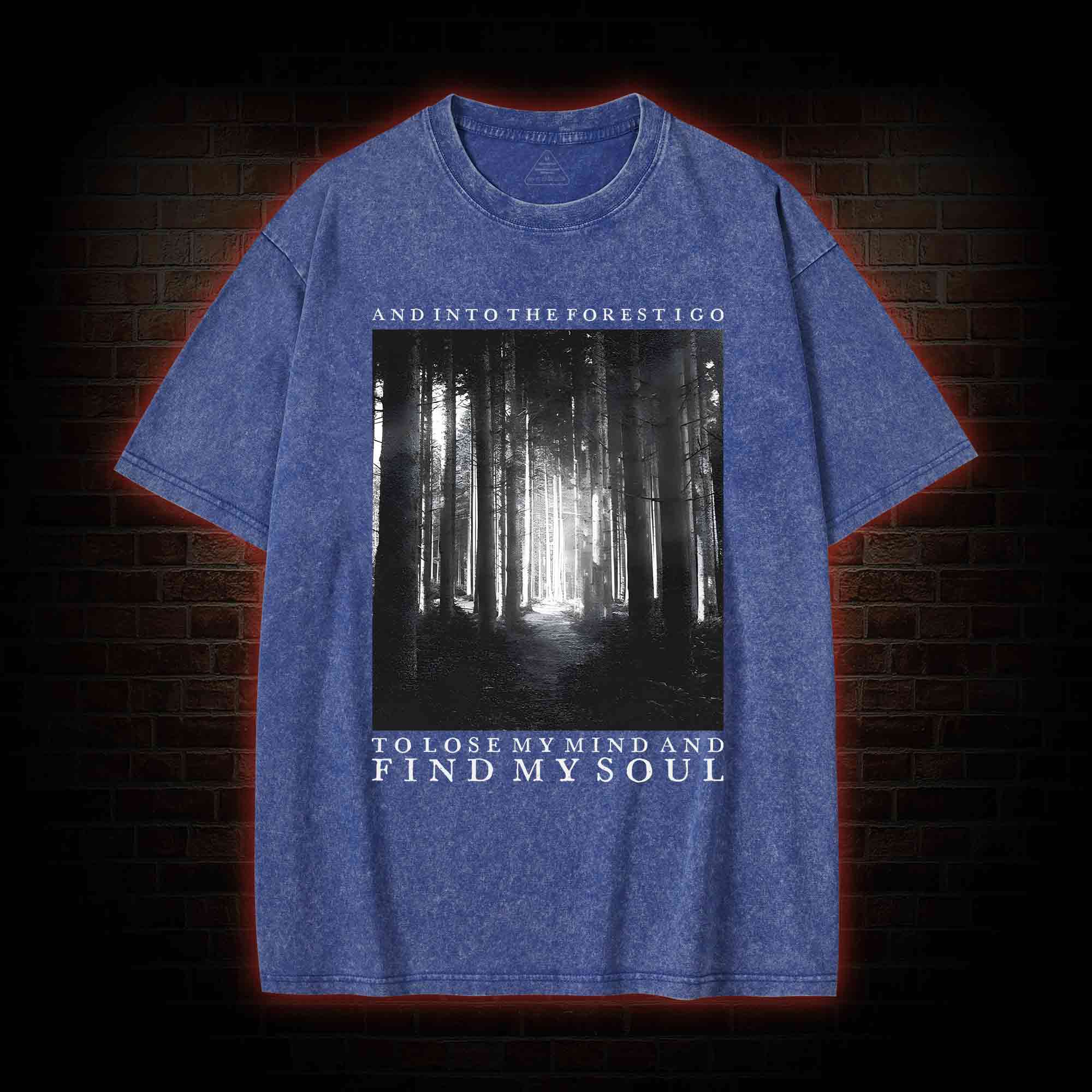 Into The Forest Washed T-shirt