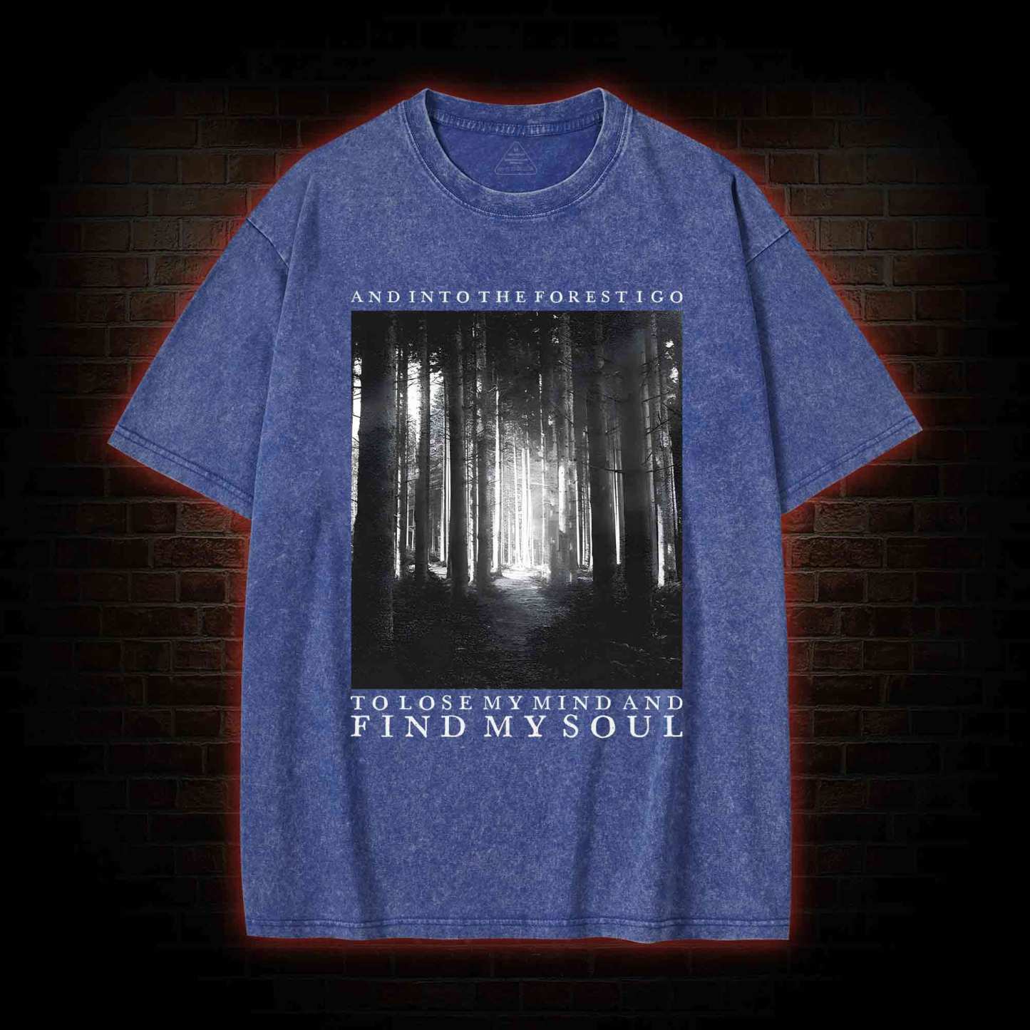 Into The Forest Washed T-shirt