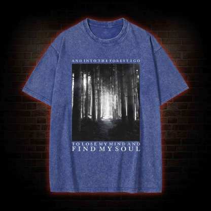 Into The Forest Washed T-shirt