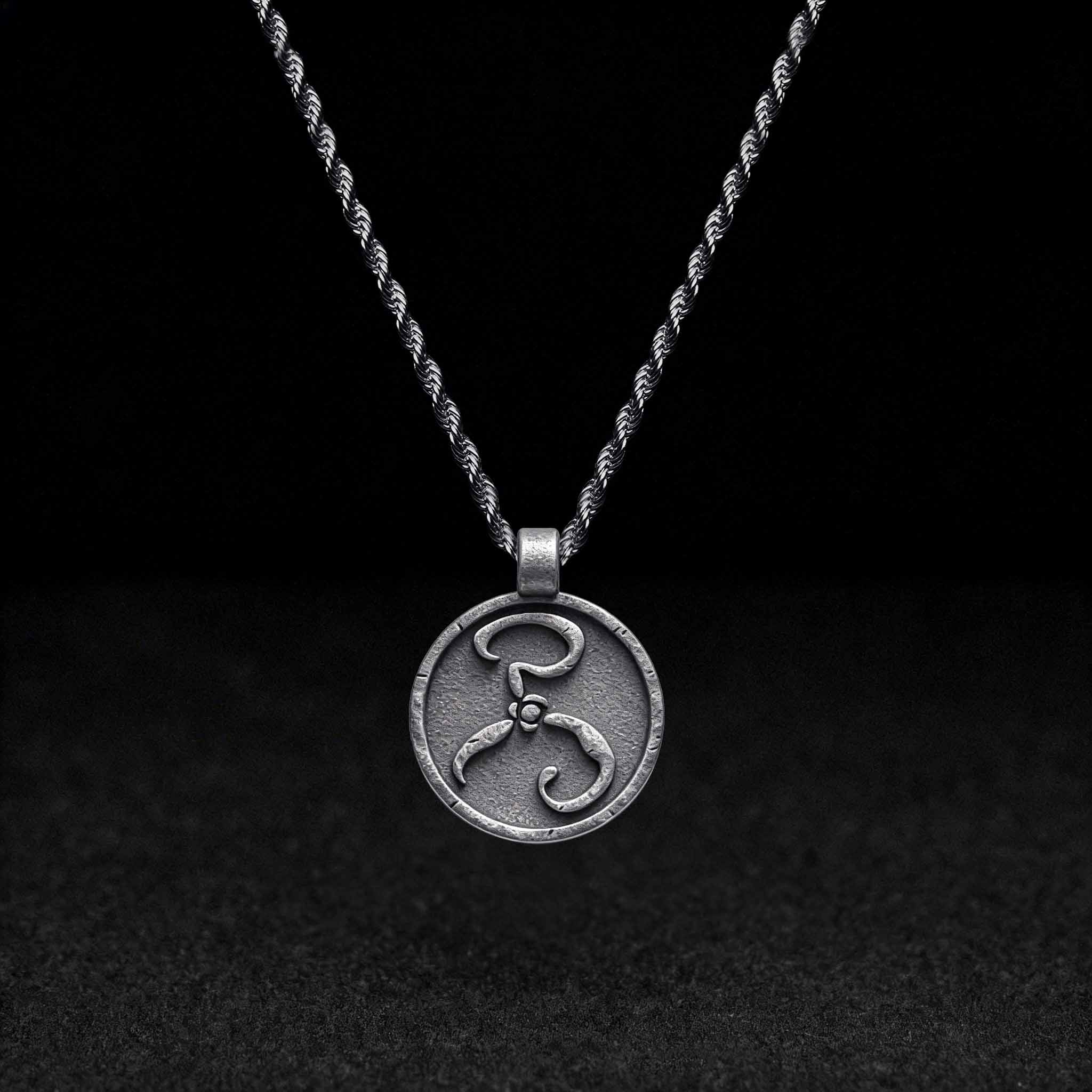 Yellow Sign Sculptural Necklace