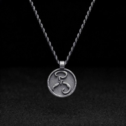 Yellow Sign Sculptural Necklace