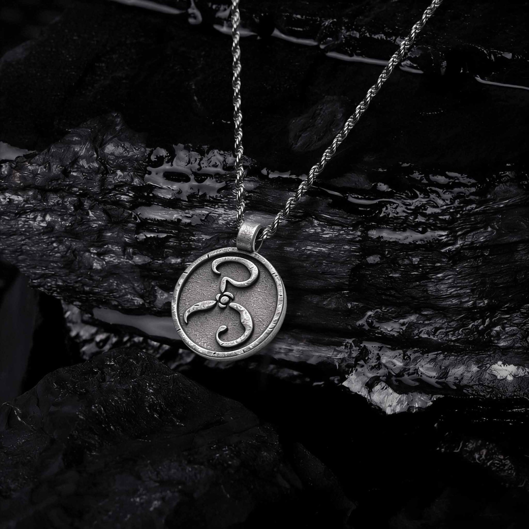 Yellow Sign Sculptural Necklace