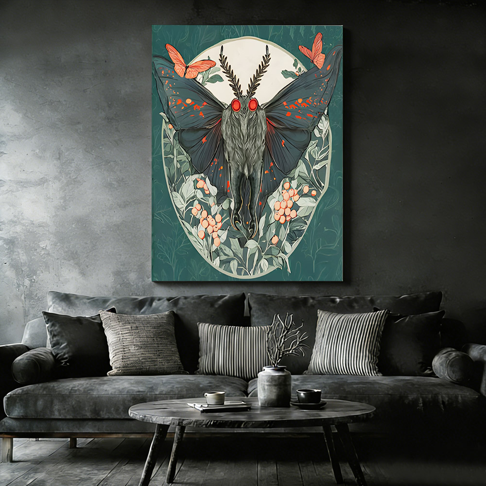 Mothman Canvas Print