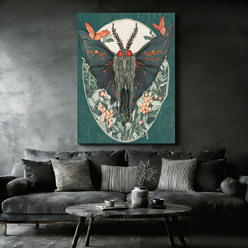 Mothman Canvas Print