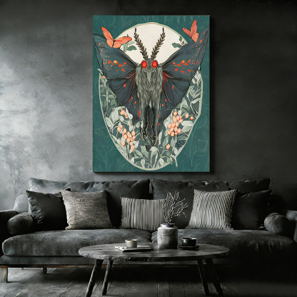 Mothman Canvas Print