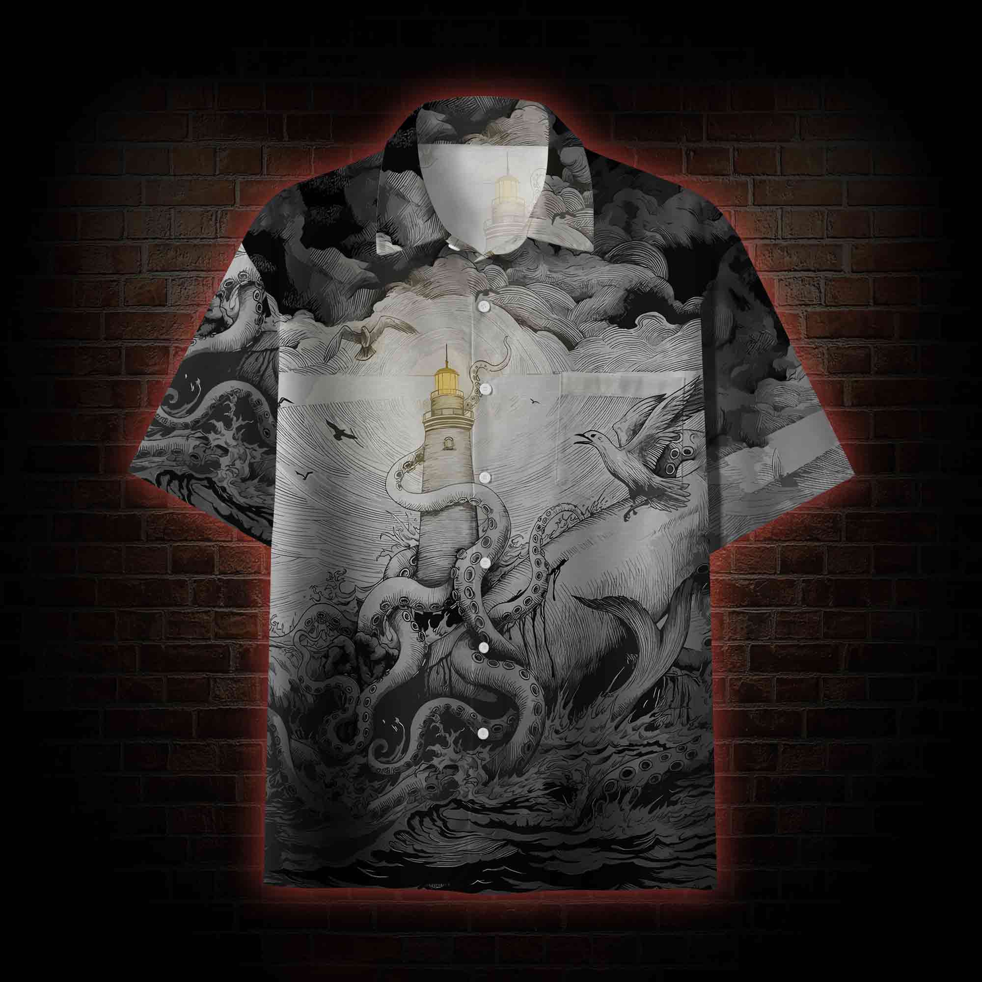 Lighthouse Hawaiian Shirt