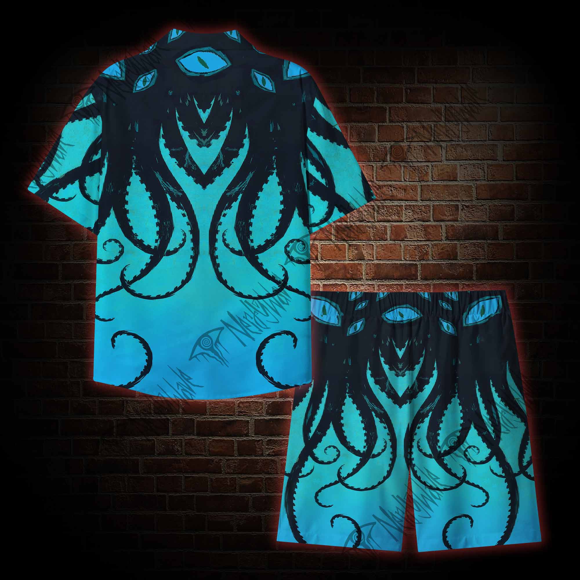Cthulhu Tentacles Graphic Resort Set