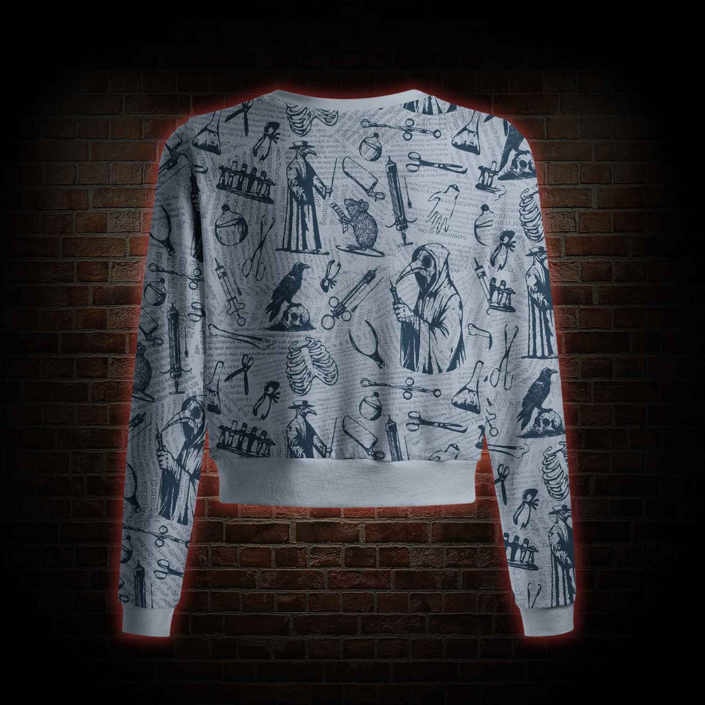 Black Death Cardigan Sweaters