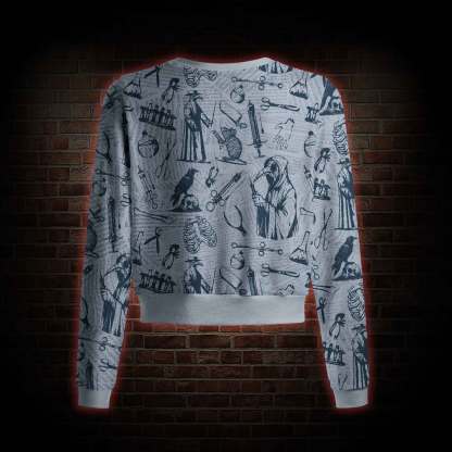 Black Death Cardigan Sweaters