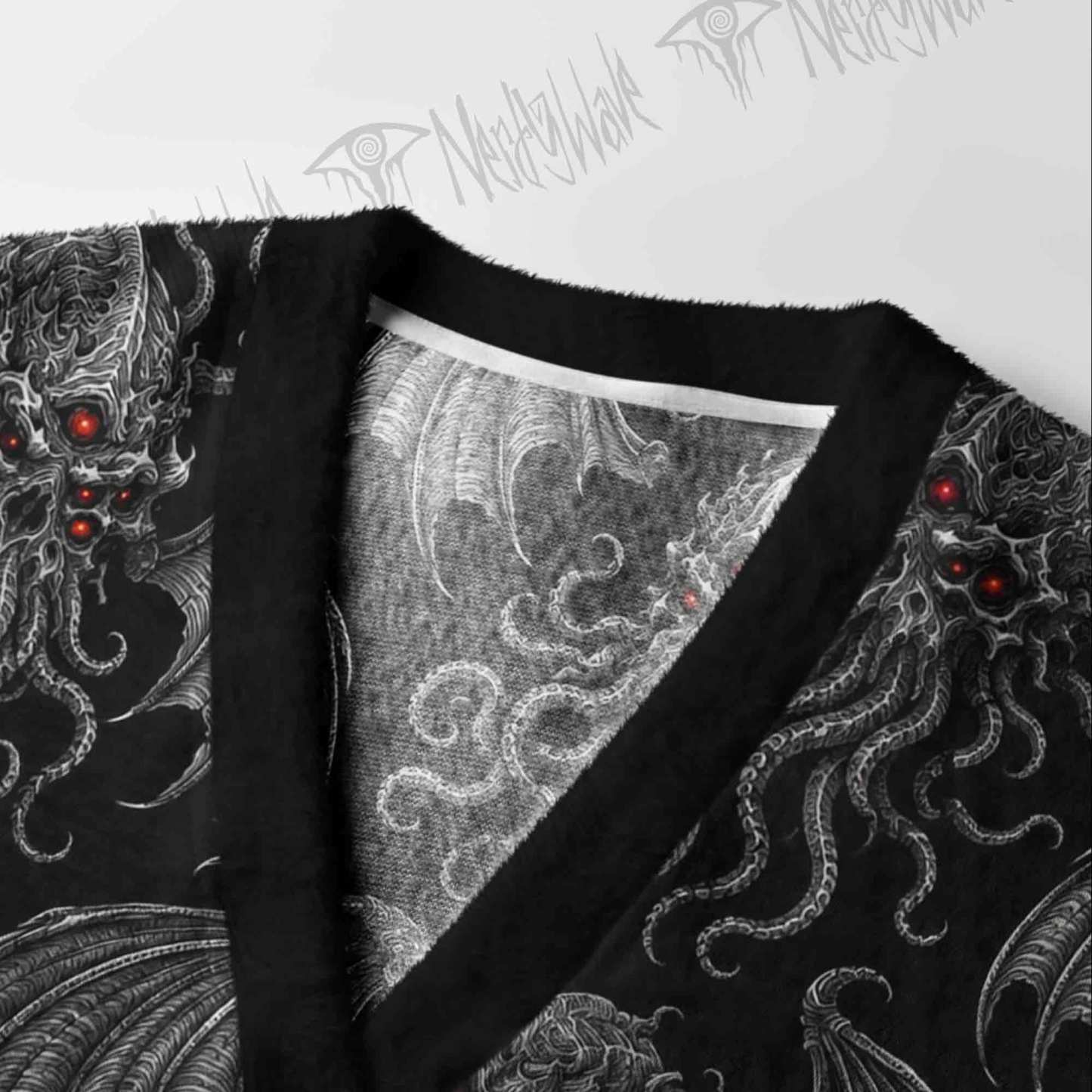 Cthulhu Awakes Cardigan Sweater