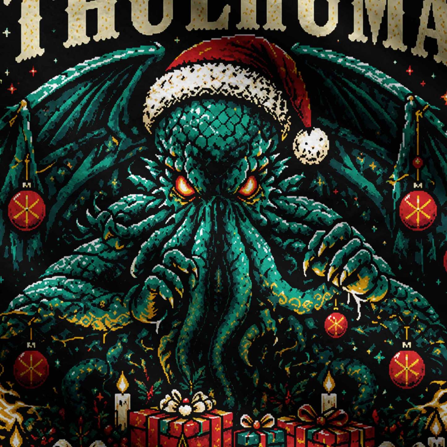 Merry Cthulhumas Ugly Sweatshirts