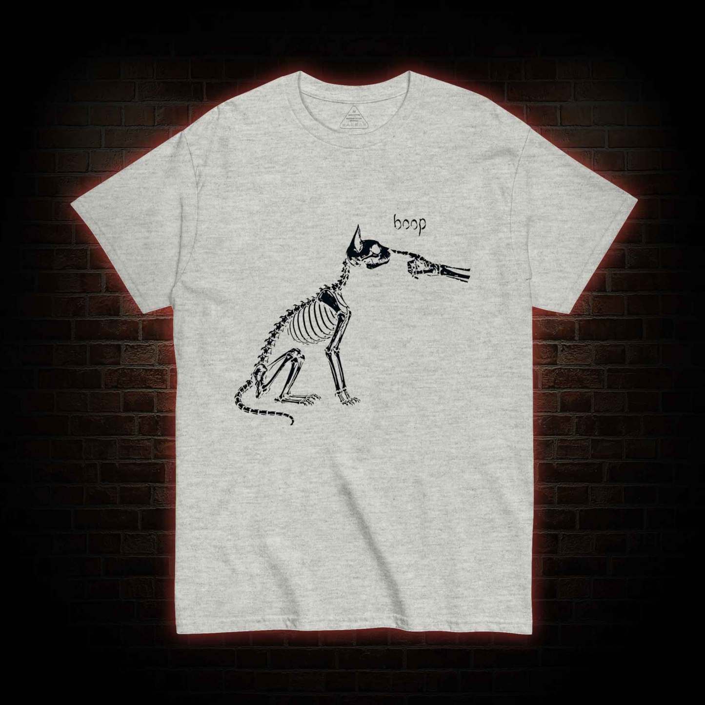 Skeleto Cat Boop T-shirt