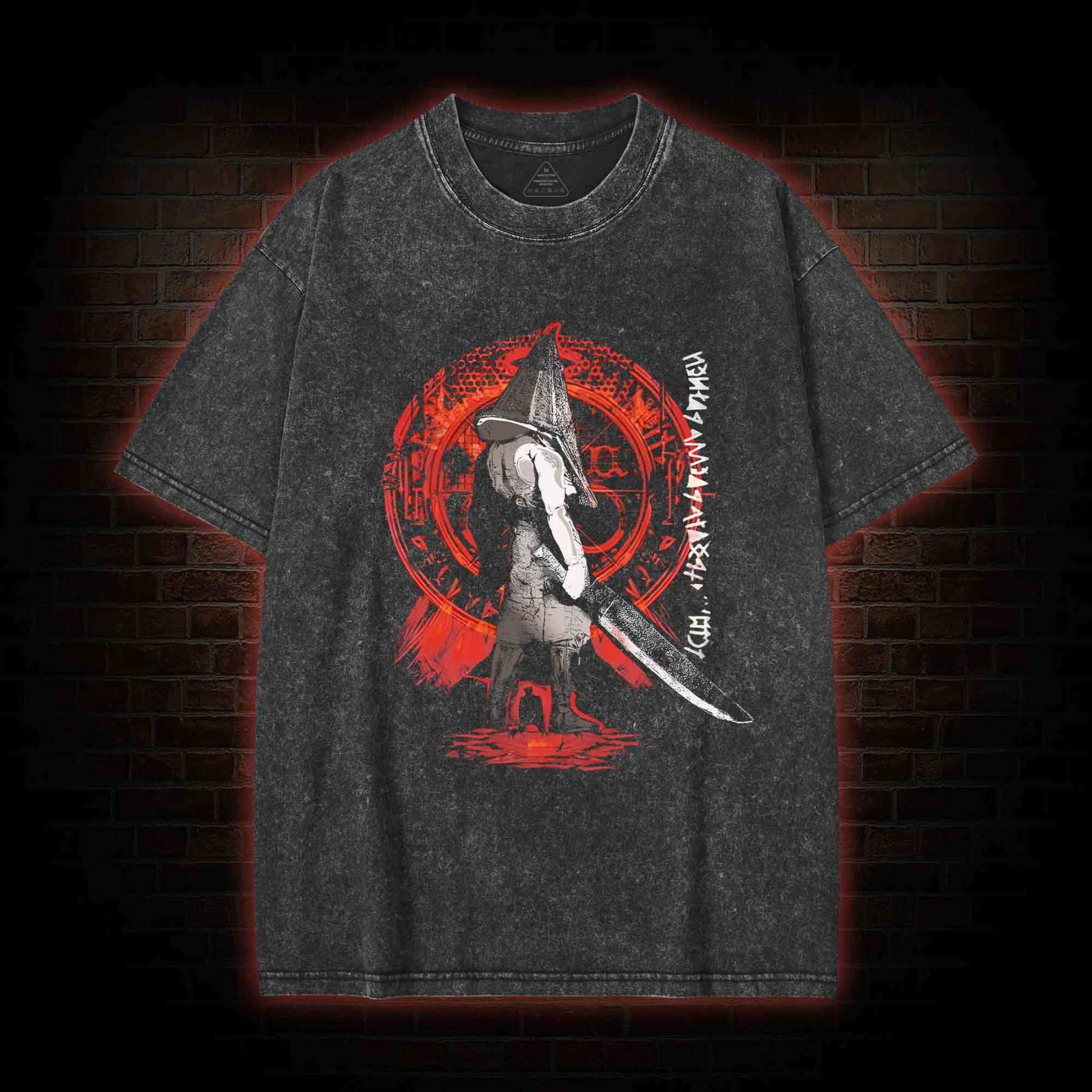 Triangle Head Washed T-shirt