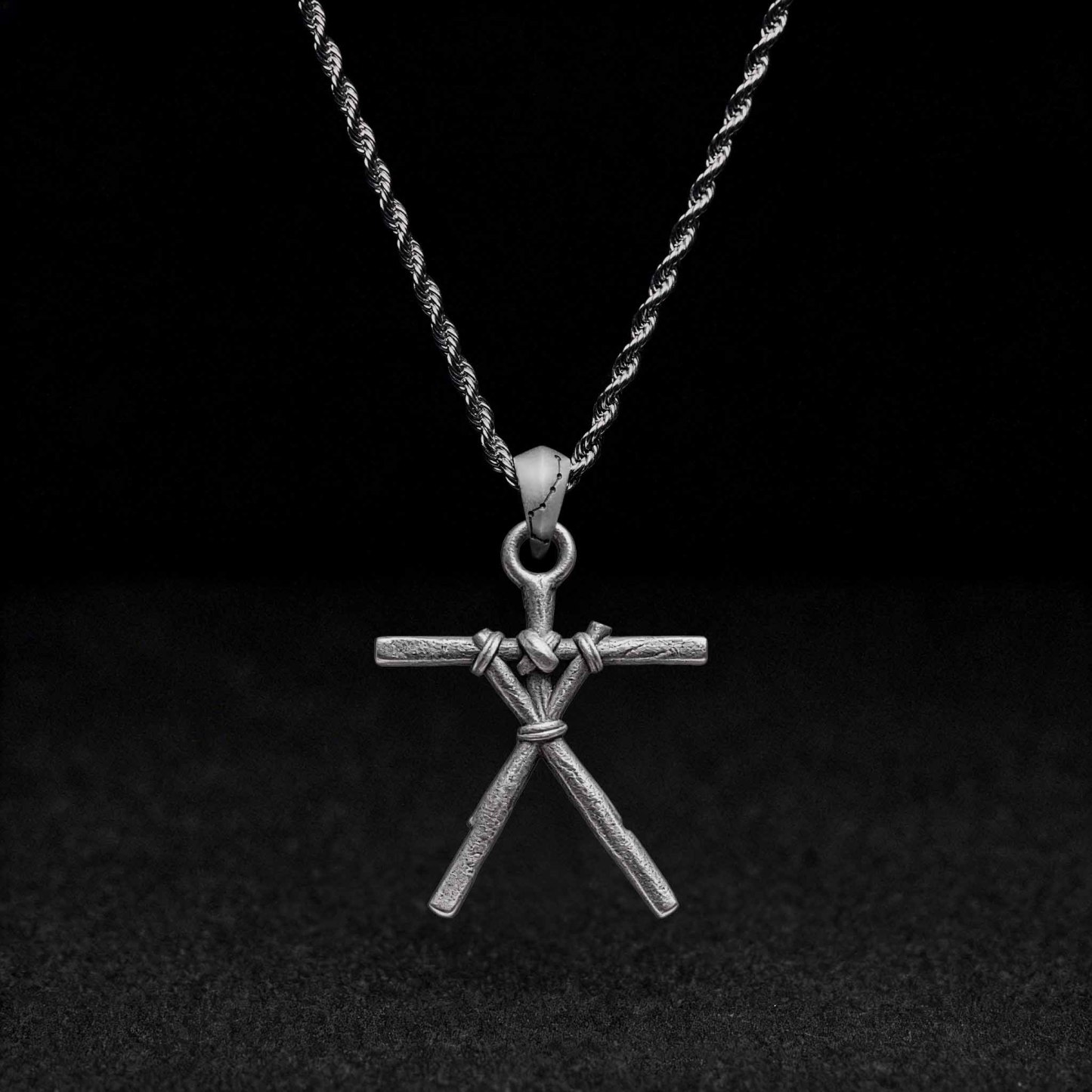 Stick Man Sculptural Necklace